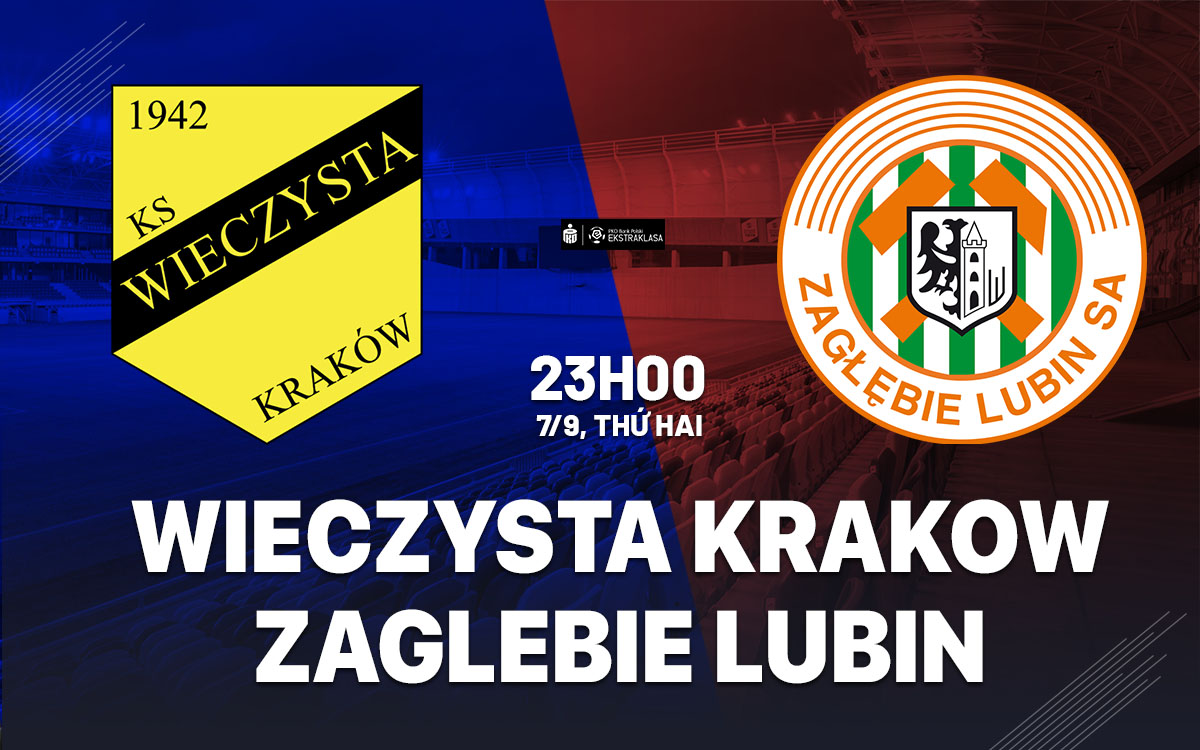 nhan dinh bong da du doan Wieczysta Krakow vs Zaglebie Lubin vdqg ba lan hom nay nhan dinh bong da du doan Wieczysta Krakow vs Zaglebie Lubin vdqg ba lan hom nay