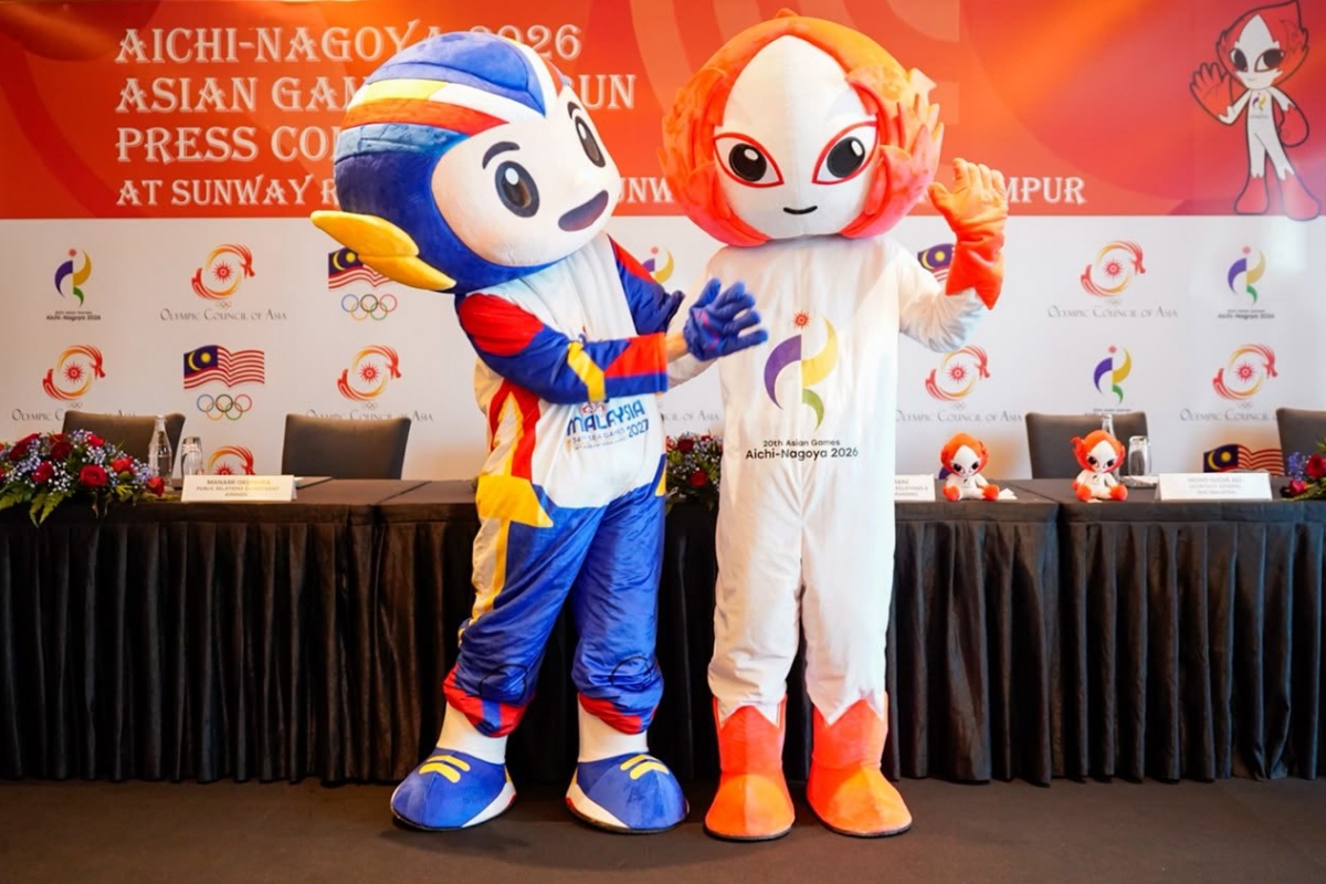 Linh vật hình ngọn lửa của ASIAD 20 1