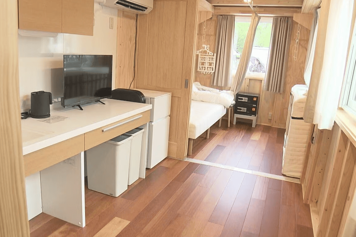 Bên trong các container là nơi lưu trú của 2000 VĐV ASIAD 7 Bên trong các container là nơi lưu trú của 2000 VĐV ASIAD 7