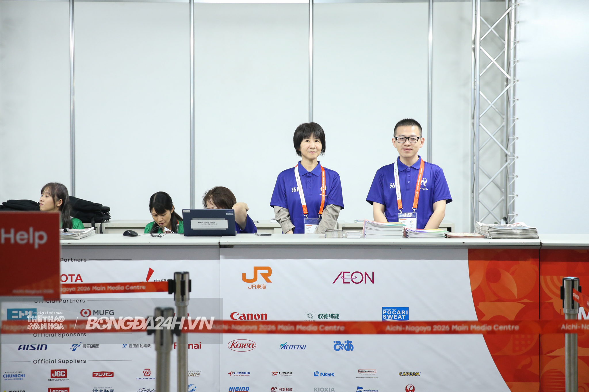 Khám phá trung tâm báo chí ASIAD 20 đặt tại bến cảng Nagoya 6