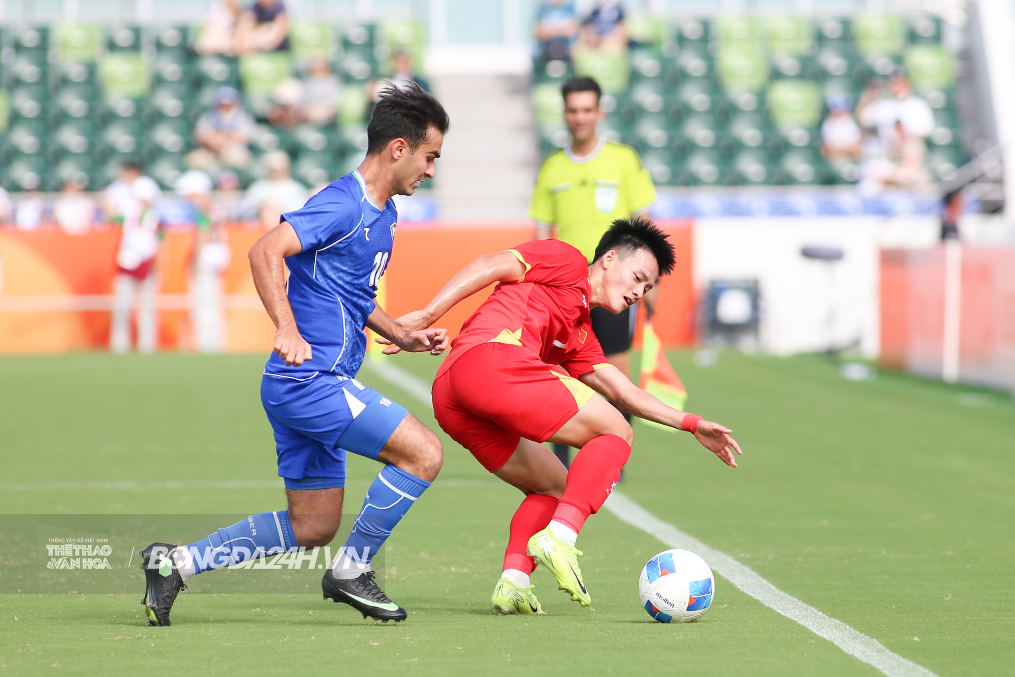 Chênh lệch đẳng cấp của U23 Việt Nam vs U23 Uzbekistan 7