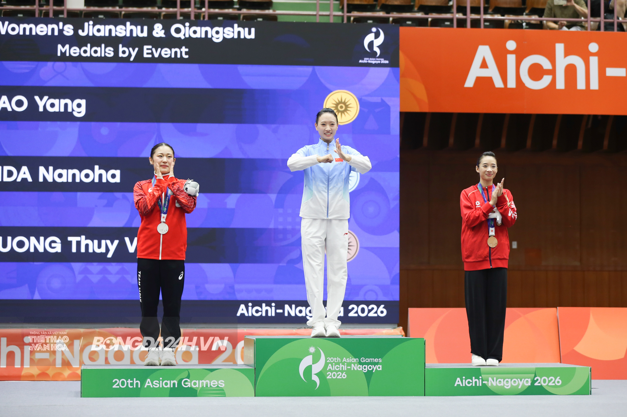Dương Thúy Vi ngược dòng giành huy chương trong kỳ ASIAD cuối cùng 8 Dương Thúy Vi ngược dòng giành huy chương trong kỳ ASIAD cuối cùng 8