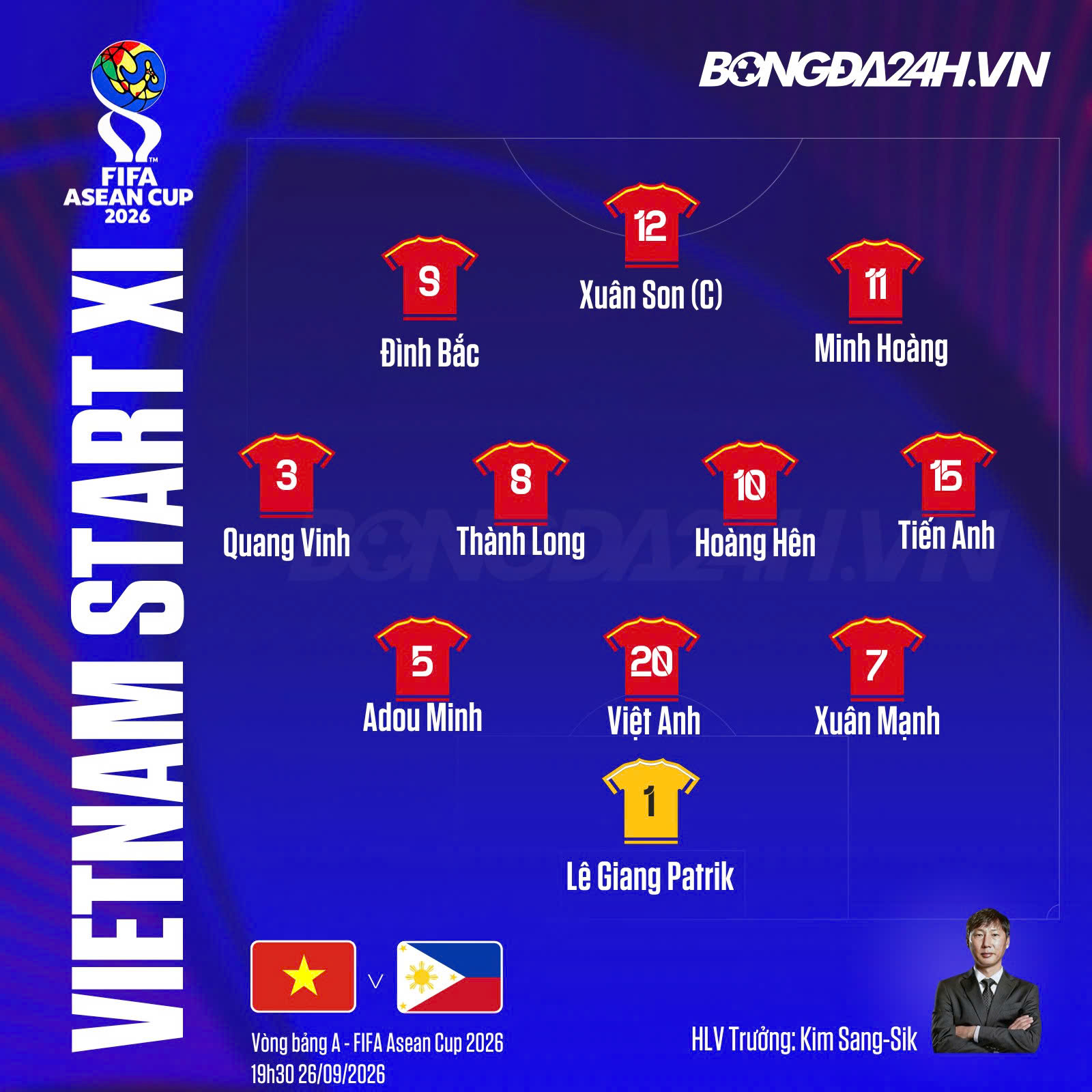 ĐT Việt Nam ra quân FIFA ASEAN Cup với nửa đội hình mang dòng máu ngoại 1