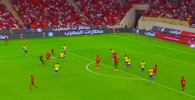 Noussair Mazraoui ghi bàn thắng tuyệt đẹp cho tuyển Morocco 1 Noussair Mazraoui ghi bàn thắng tuyệt đẹp cho tuyển Morocco 1