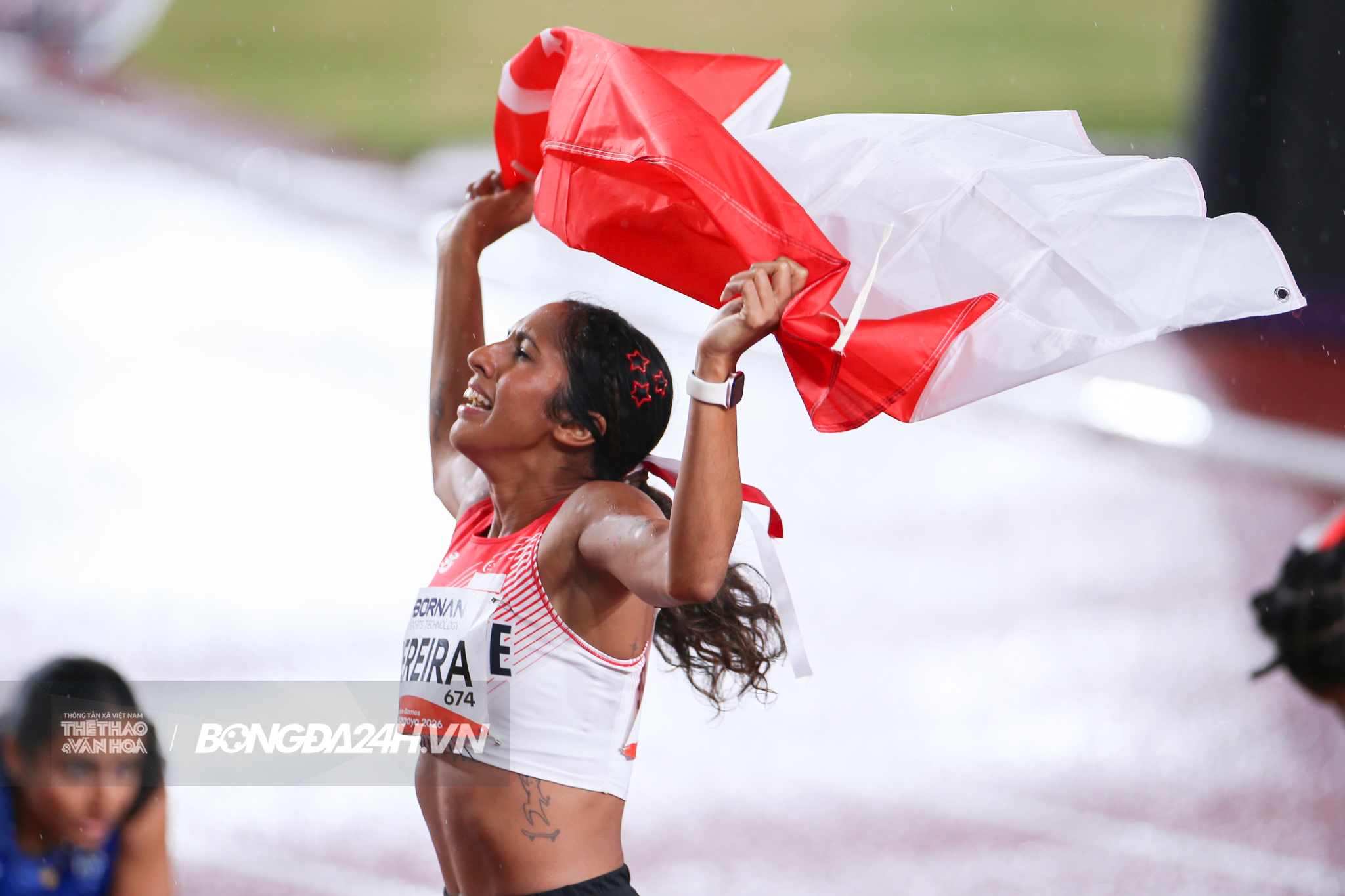Hai ngôi sao Đông Nam Á thống trị đường chạy 200m ASIAD 3