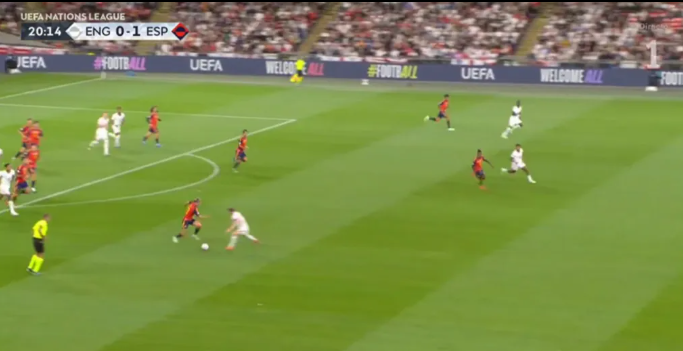 Dani Olmo biếnElliot Anderson thành gã hề 1 Dani Olmo biếnElliot Anderson thành gã hề 1