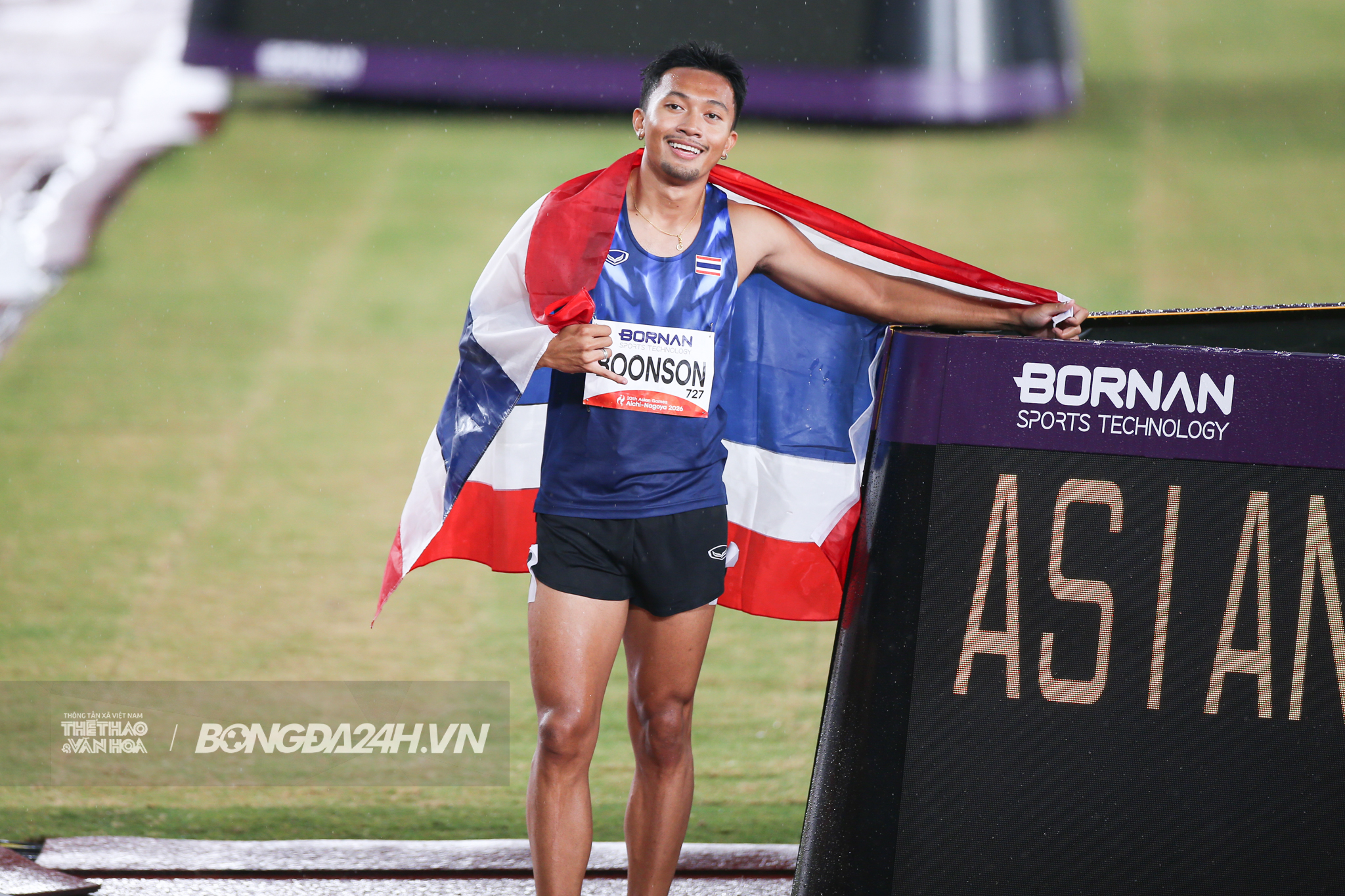 Hai ngôi sao Đông Nam Á thống trị đường chạy 200m ASIAD 8