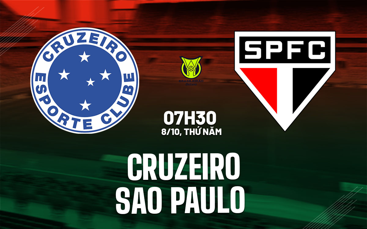 nhan dinh bong da du doan Cruzeiro vs Sao Paulo vdqg brazil hom nay nhan dinh bong da du doan Cruzeiro vs Sao Paulo vdqg brazil hom nay
