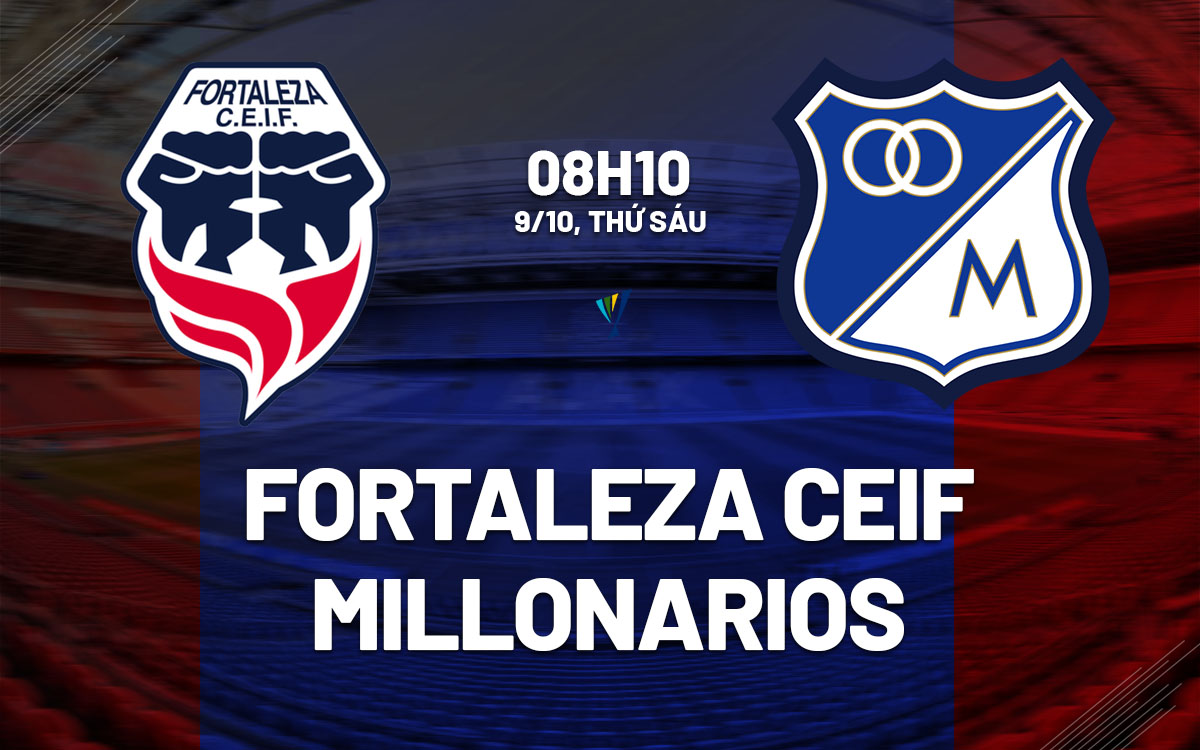 nhan dinh bong da du doan Fortaleza CEIF vs Millonarios vdqg colombia hom nay