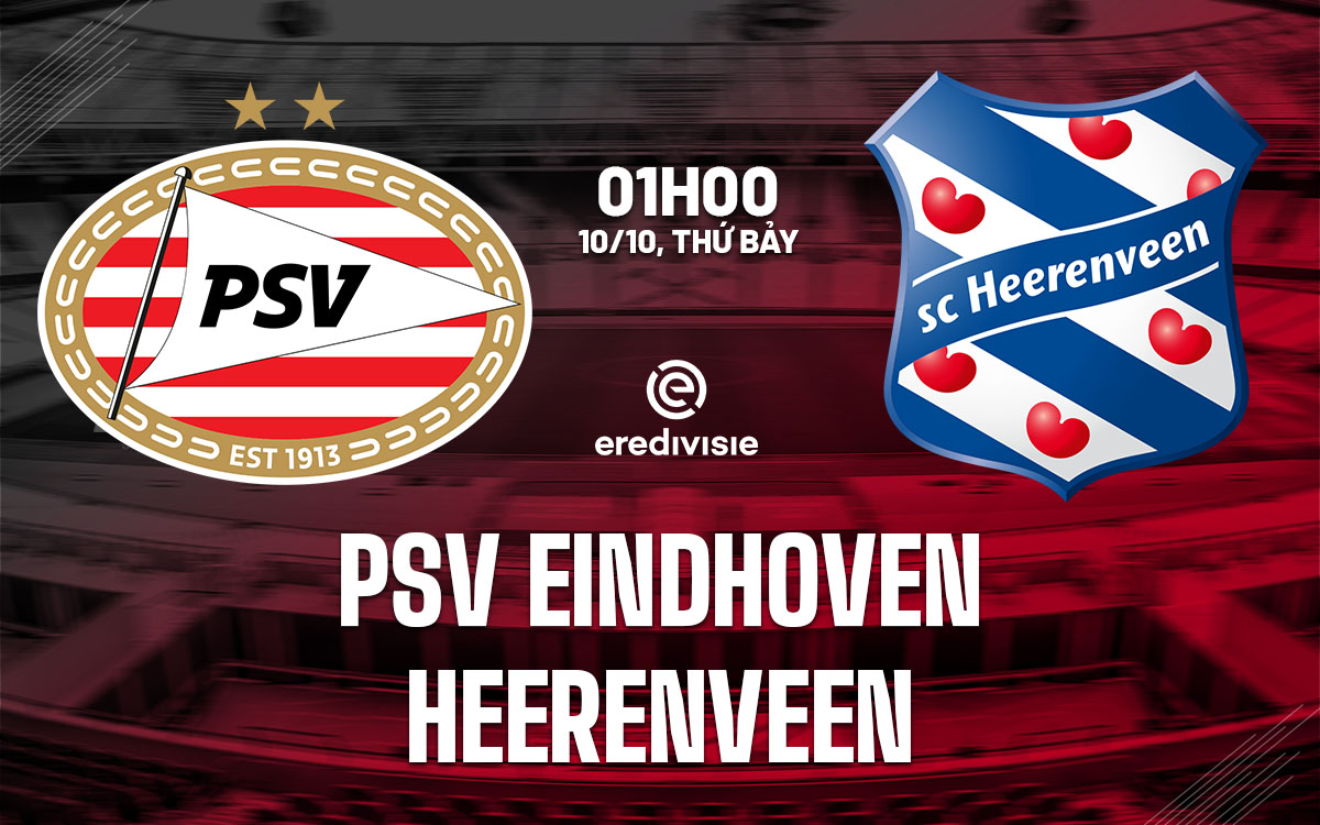 nhan dinh bong da du doan PSV Eindhoven vs Heerenveen vdqg ha lan hom nay