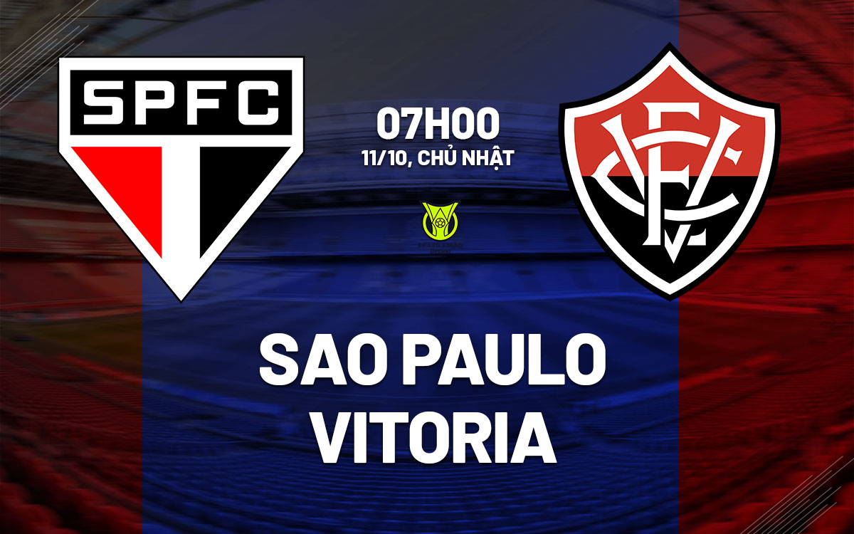 nhan dinh bong da du doan Sao Paulo vs Vitoria vdqg brazil hom nay