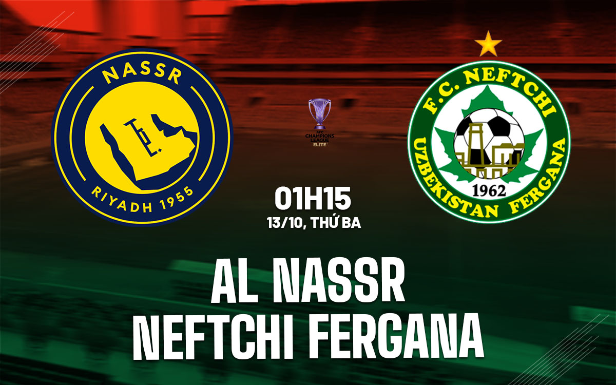 nhan dinh bong da du doan Al Nassr vs Neftchi Fergana afc champions league elite hom nay