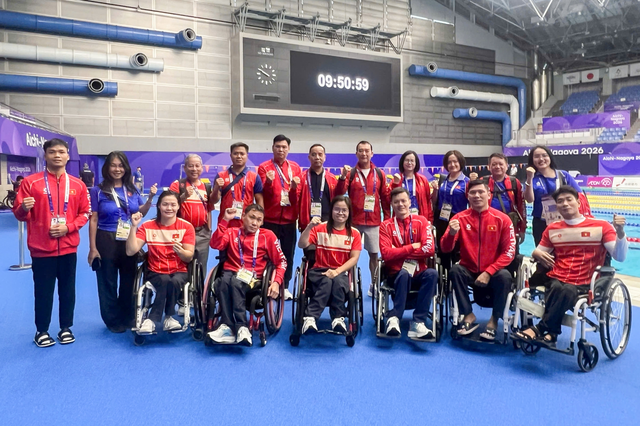 Đoàn thể thao Việt Nam tham dự Asian Para Games 5 doan the thao Viet Nam tham du Asian Para Games 5
