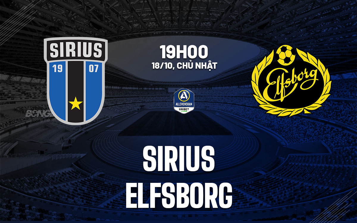 nhan dinh bong da du doan Sirius vs Elfsborg vdqg thuy dien hom nay nhan dinh bong da du doan Sirius vs Elfsborg vdqg thuy dien hom nay