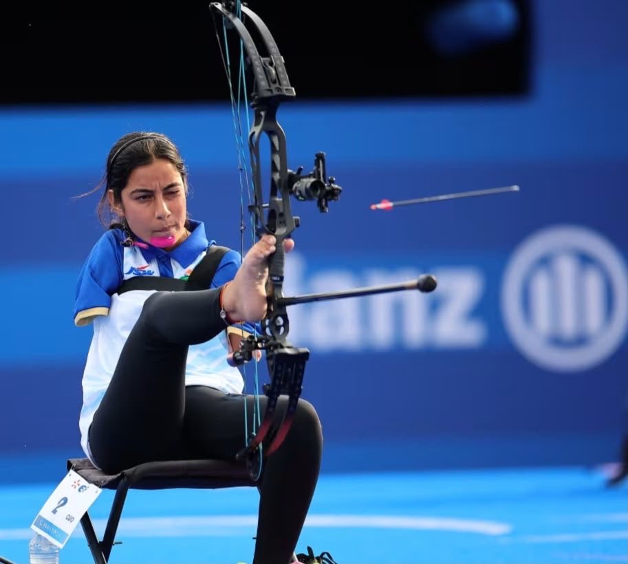 Nữ cung thủ không có tay cân bằng kỷ lục thế giới tại Asian Para Games 2026 1