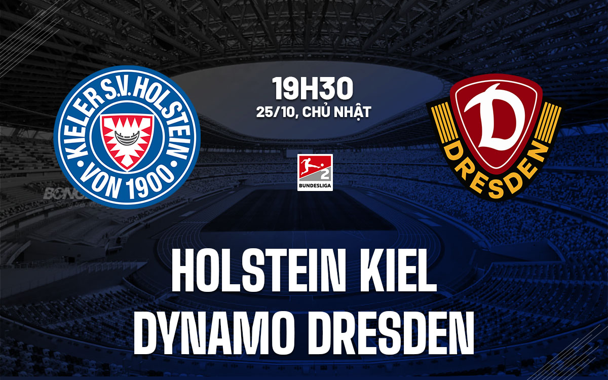 nhan dinh bong da du doan Holstein Kiel vs Dynamo Dresden hang 2 duc hom nay