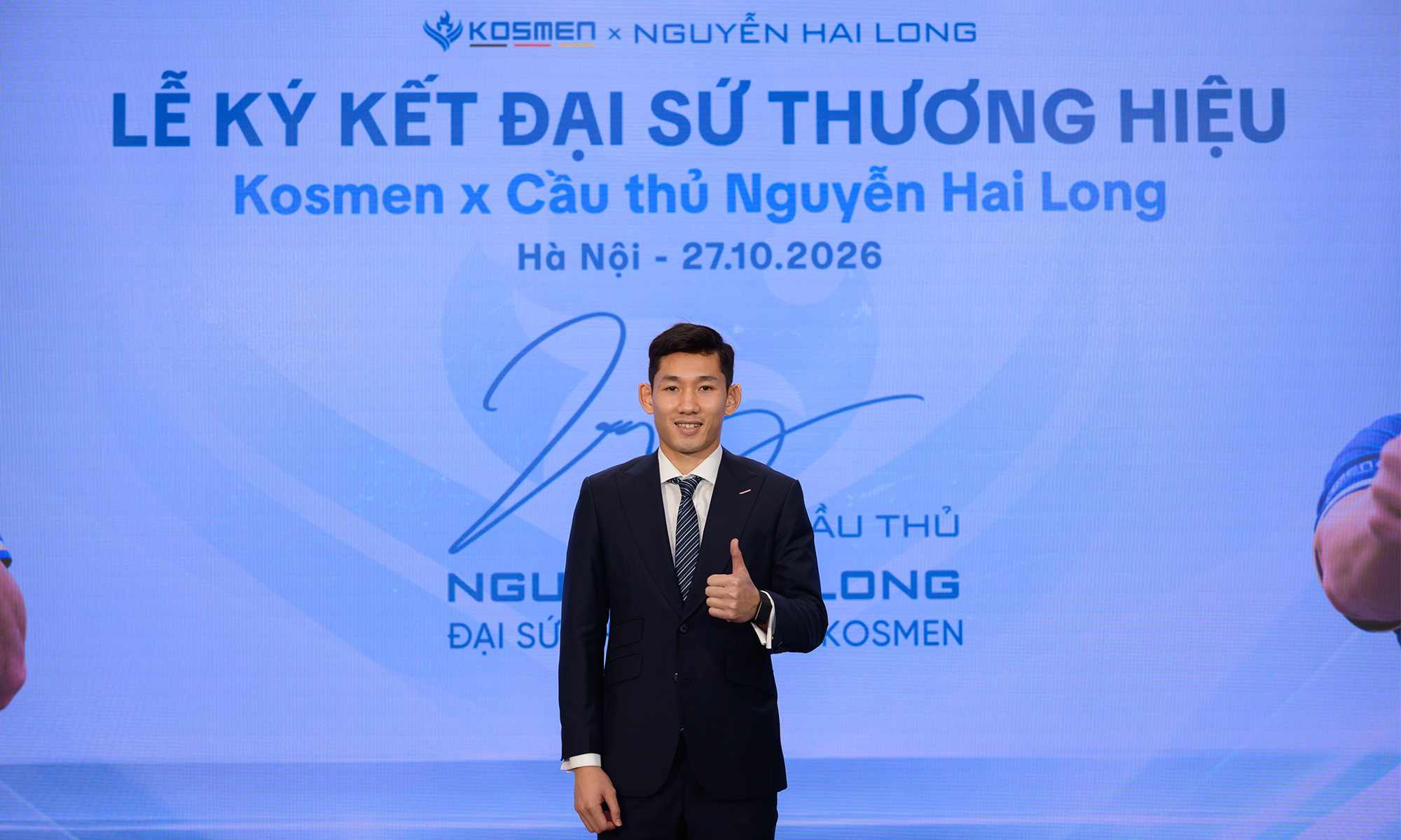 Cầu Thủ Nguyễn Hai Long Trở Thành Gương Mặt Đại Diện Mới Của Kosmen 2 Cầu Thủ Nguyễn Hai Long Trở Thành Gương Mặt Đại Diện Mới Của Kosmen 2