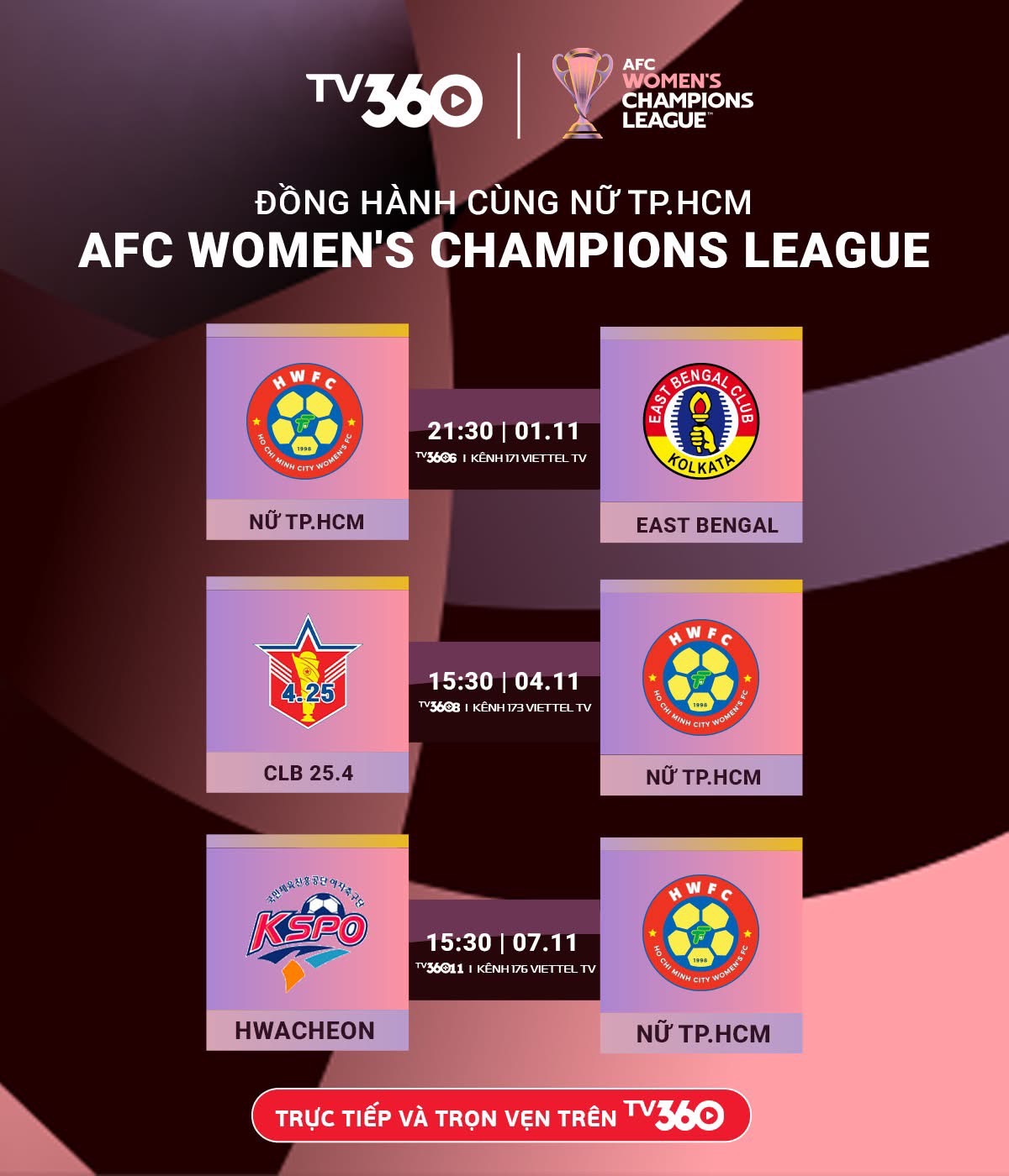 CLB nữ TPHCM sẵn sàng cho trận ra quân tại AFC Women’s Champions League 202627 1