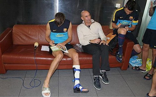 Bình phục thần tốc, Pique có thể kịp tham dự trận Kinh điển