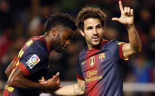 Fabregas: Tôi hoàn toàn có thể thay thế Xavi