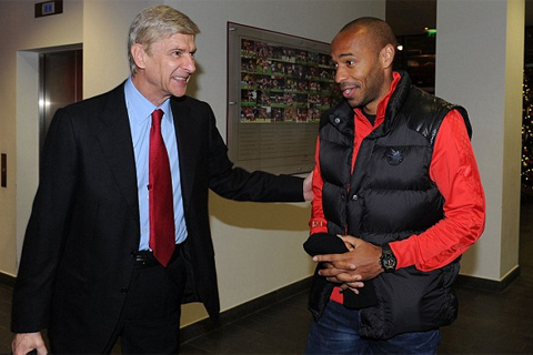 Henry đem lại vận đỏ cho Arsenal