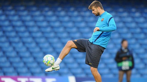 Barca hy vọng Pique trở lại giữa tuần này