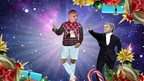 Bài hát Giáng sinh chế về Benzema