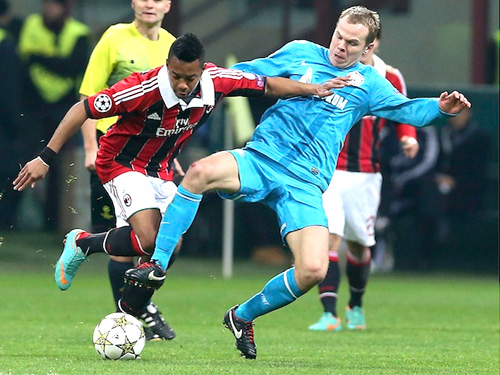 Milan thua Zenit trên sân nhà: Không El Shaarawy, không Milan!