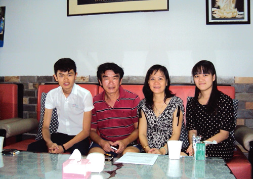 HLV Phan Thanh Hùng với điểm tựa gia đình: Chốn bình yên giữa cơn bão