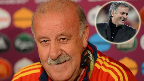 Del Bosque bật Mourinho: Tôi không rảnh!