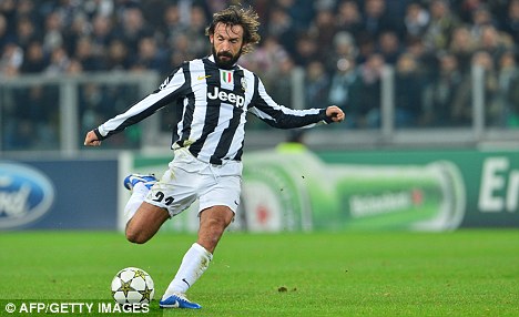 Pirlo hứa sẽ tiễn Chelsea khỏi Champions League