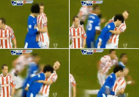 Fellaini trình diễn pha thiết đầu công gây xôn xao nước Anh