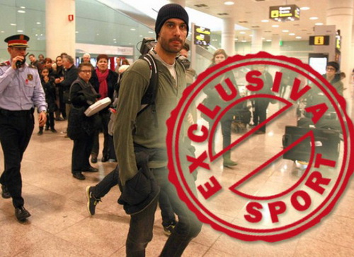 Pep Guardiola đã trở lại Barcelona