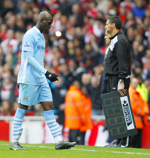 Balotelli bị treo giò đến hết mùa: Bản án cho kẻ phá hoại