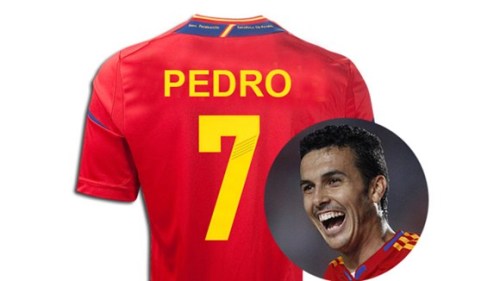 Pedro: Chỉ duy nhất David Villa xứng đáng với chiếc áo số 7