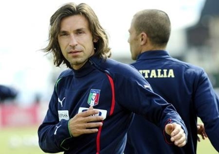 HLV Del Bosque đặc biệt lo sợ Andrea Pirlo
