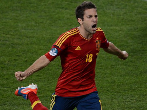 Jordi Alba, niềm hy vọng của Tây Ban Nha ở Olympic 2012 hình ảnh