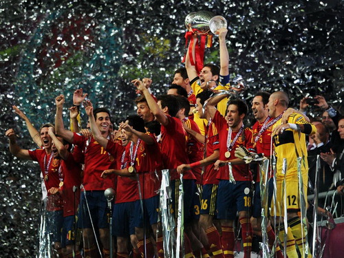 Tay Ban Nha VD EURO 2012