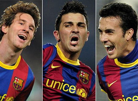 Messi-Villa-Pedro trở lại: “Điềm gở” cho mọi hàng thủ trứ danh