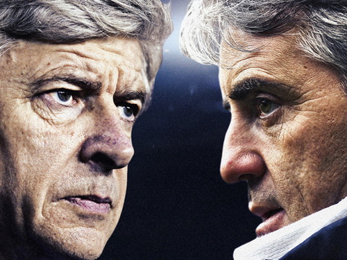 Mancini gây chiến: Wenger là kẻ ưa lèm bèm