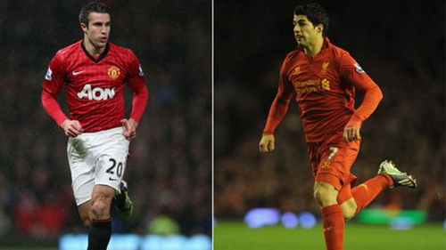 Thư hùng đêm Chủ Nhật: Suarez hay Van Persie sẽ thắng?
