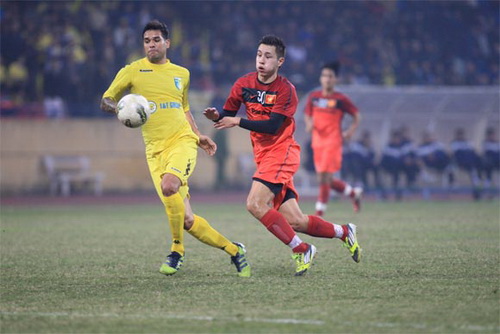 ĐT Việt Nam ngược dòng hạ Á quân V-League 2012