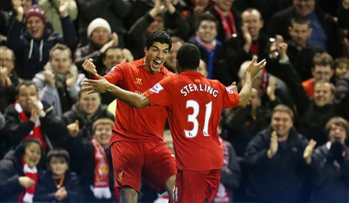 Liverpool đại thắng, HLV Rodgers được dịp đưa các học trò lên mây