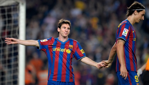 Từ Zlatan Ibrahimovic đến Luis Suarez: Lụi tàn vì Messi