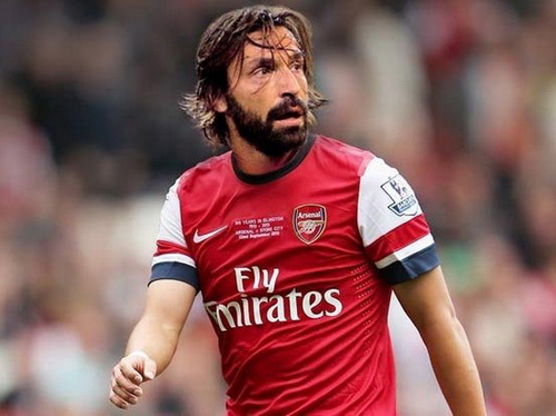 Andrea Pirlo khoác áo Arsenal?