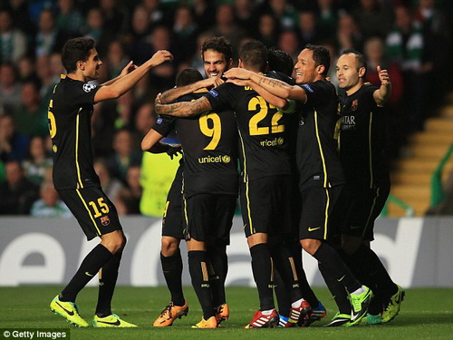 Barca thực sự đã chơi một trận hoàn hảo trước Celtic?