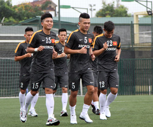 Tuyển U23 quốc gia lên đường du đấu ở Myanmar