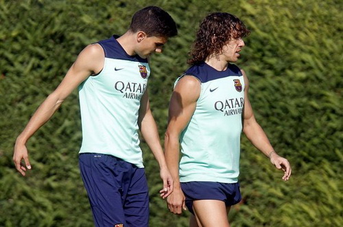 Đâu là cặp trung vệ tốt nhất của Barca dưới thời HLV Tata Martino?