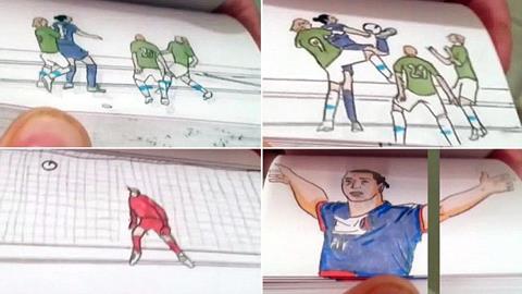 Siêu phẩm của Ibrahimovic lên flipbook