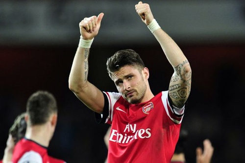 Arsenal: Đau đầu vì phong độ nghèo nàn của Giroud